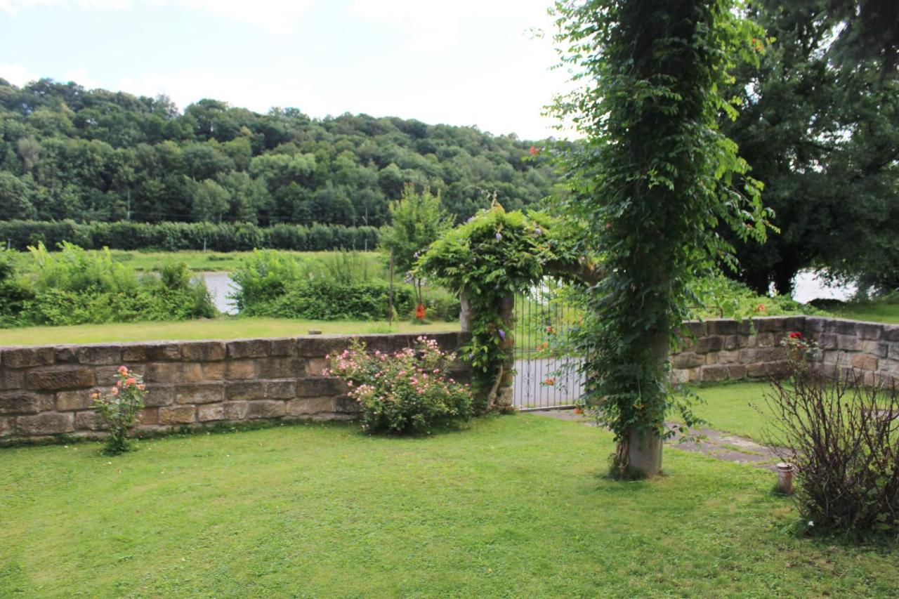 Ferienhaus Franz - an der Elbe, mit großem Garten Pirna Exterior foto